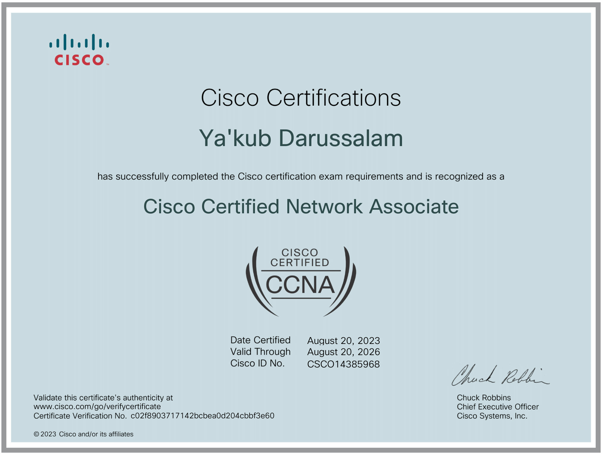 Cisco CCNA